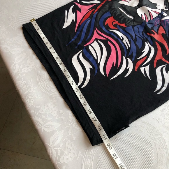 Switch Remarkable Women’s Size L Black T-Shirt Lion Printed Graphic Design - Picture 10 of 16